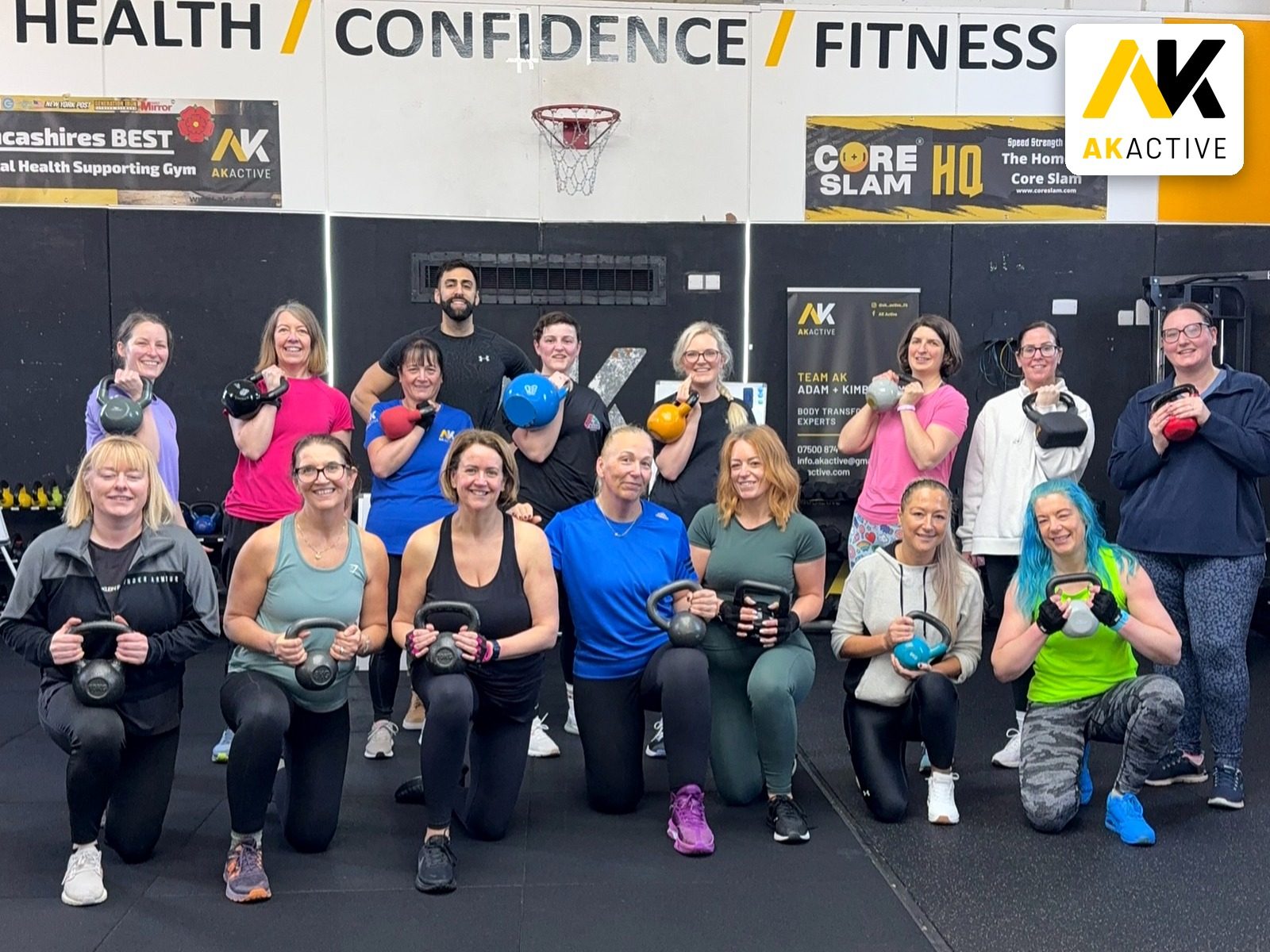 AK Active, the cover photo