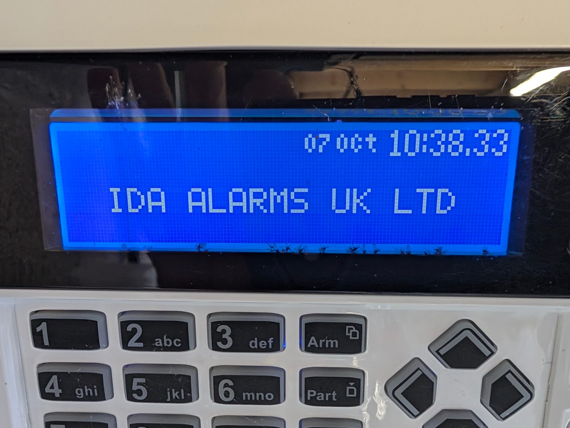IDA Alarm Systems UK Ltd, the cover photo