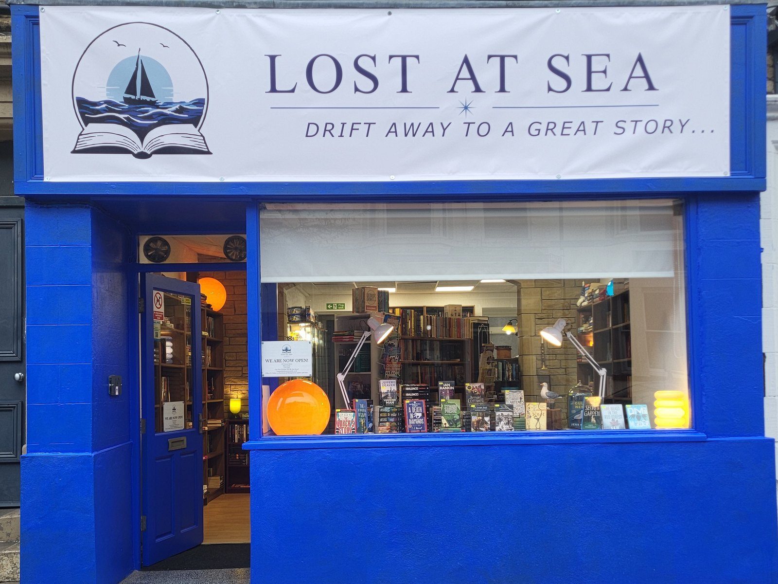 Lost at Sea Books, the cover photo